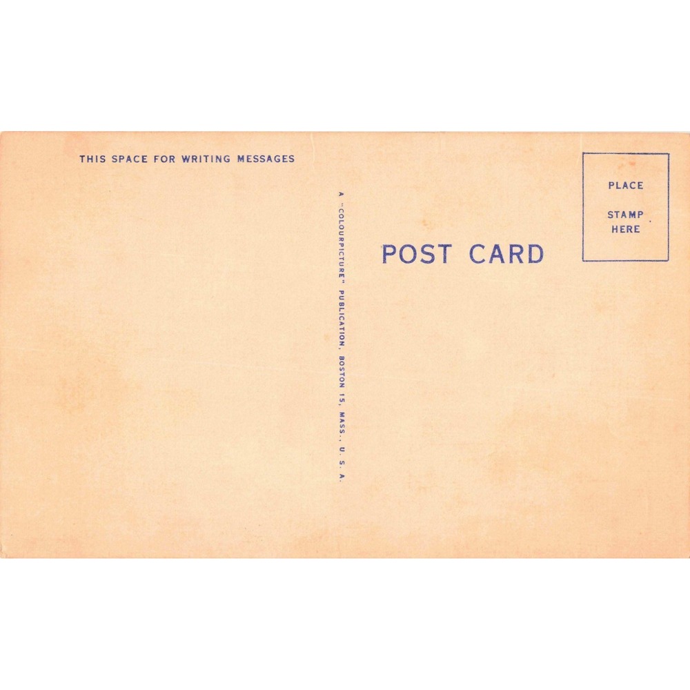 Vintage Humorous Hotel Rules Linen Postcard Colourpicture 1150 Mid-Century Comic - Picture 2 of 2
